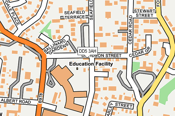 DD5 3AH map - OS OpenMap – Local (Ordnance Survey) DD5 3AH map - OS OpenMap – Local (Ordnance Survey)
