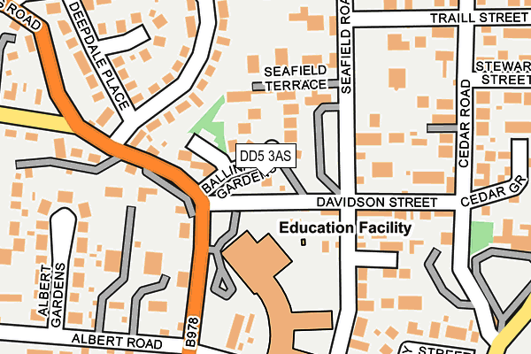 DD5 3AS map - OS OpenMap – Local (Ordnance Survey) DD5 3AS map - OS OpenMap – Local (Ordnance Survey)