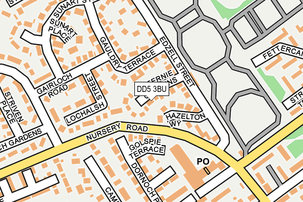 DD5 3BU map - OS OpenMap – Local (Ordnance Survey) DD5 3BU map - OS OpenMap – Local (Ordnance Survey)