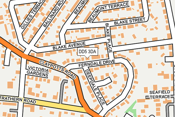 DD5 3DA map - OS OpenMap – Local (Ordnance Survey) DD5 3DA map - OS OpenMap – Local (Ordnance Survey)