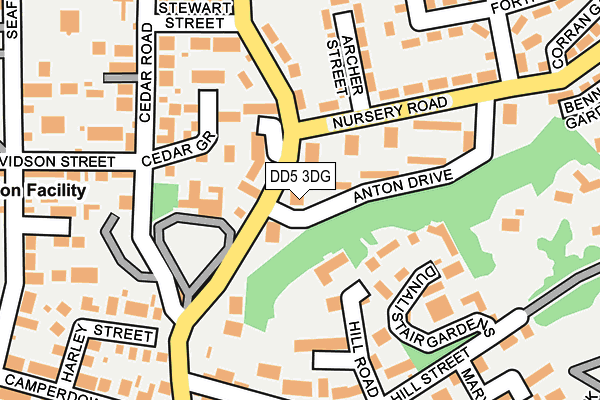 DD5 3DG map - OS OpenMap – Local (Ordnance Survey) DD5 3DG map - OS OpenMap – Local (Ordnance Survey)