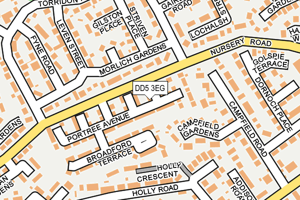 DD5 3EG map - OS OpenMap – Local (Ordnance Survey) DD5 3EG map - OS OpenMap – Local (Ordnance Survey)