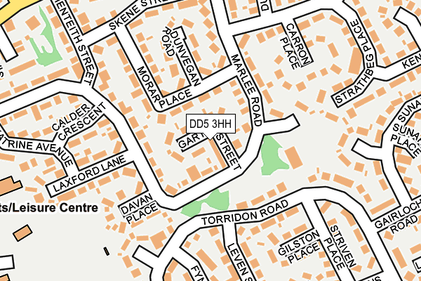 DD5 3HH map - OS OpenMap – Local (Ordnance Survey) DD5 3HH map - OS OpenMap – Local (Ordnance Survey)