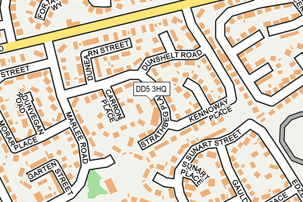 DD5 3HQ map - OS OpenMap – Local (Ordnance Survey) DD5 3HQ map - OS OpenMap – Local (Ordnance Survey)