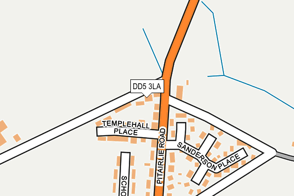 DD5 3LA map - OS OpenMap – Local (Ordnance Survey) DD5 3LA map - OS OpenMap – Local (Ordnance Survey)