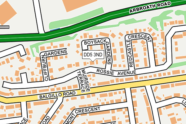 DD5 3ND map - OS OpenMap – Local (Ordnance Survey) DD5 3ND map - OS OpenMap – Local (Ordnance Survey)