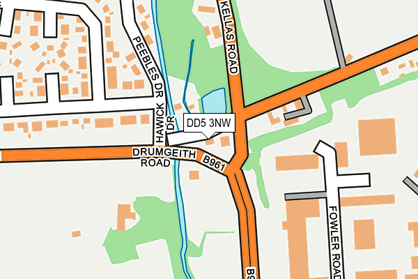 DD5 3NW map - OS OpenMap – Local (Ordnance Survey) DD5 3NW map - OS OpenMap – Local (Ordnance Survey)