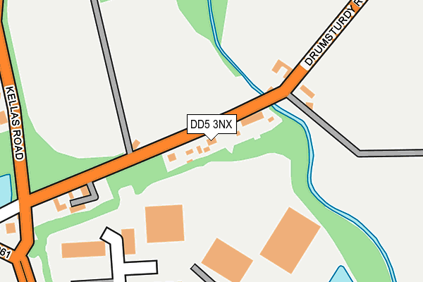 DD5 3NX map - OS OpenMap – Local (Ordnance Survey) DD5 3NX map - OS OpenMap – Local (Ordnance Survey)