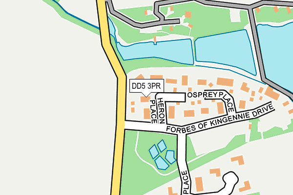 DD5 3PR map - OS OpenMap – Local (Ordnance Survey) DD5 3PR map - OS OpenMap – Local (Ordnance Survey)