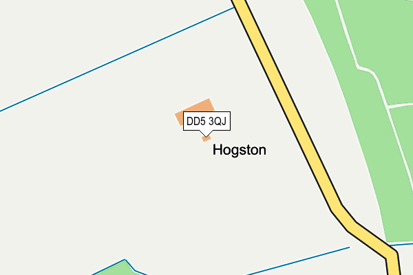 DD5 3QJ map - OS OpenMap – Local (Ordnance Survey) DD5 3QJ map - OS OpenMap – Local (Ordnance Survey)