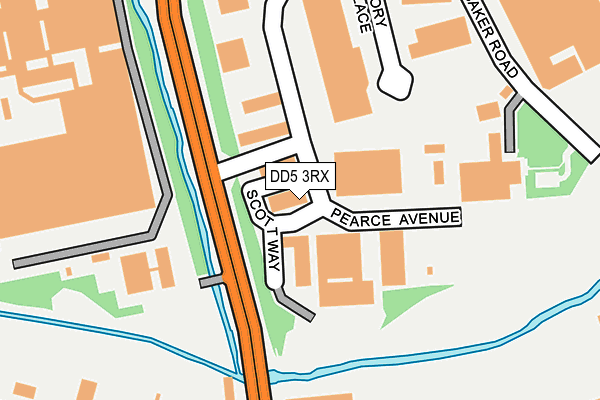 DD5 3RX map - OS OpenMap – Local (Ordnance Survey) DD5 3RX map - OS OpenMap – Local (Ordnance Survey)