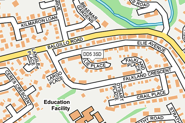 DD5 3SD map - OS OpenMap – Local (Ordnance Survey) DD5 3SD map - OS OpenMap – Local (Ordnance Survey)