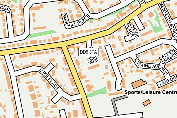 DD5 3TA map - OS OpenMap – Local (Ordnance Survey) DD5 3TA map - OS OpenMap – Local (Ordnance Survey)