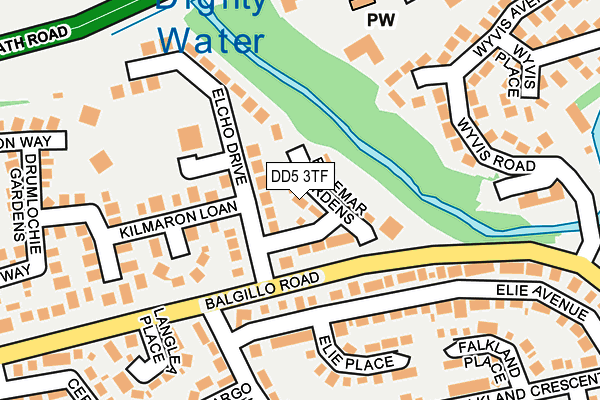 DD5 3TF map - OS OpenMap – Local (Ordnance Survey) DD5 3TF map - OS OpenMap – Local (Ordnance Survey)