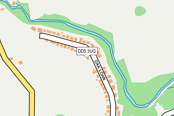 DD5 3UQ map - OS OpenMap – Local (Ordnance Survey)