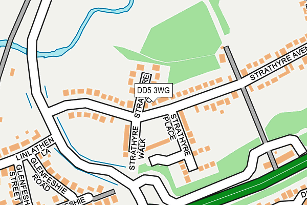 DD5 3WG map - OS OpenMap – Local (Ordnance Survey) DD5 3WG map - OS OpenMap – Local (Ordnance Survey)