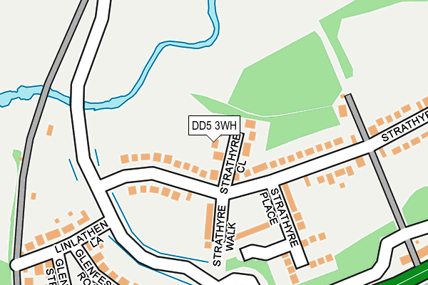 DD5 3WH map - OS OpenMap – Local (Ordnance Survey) DD5 3WH map - OS OpenMap – Local (Ordnance Survey)