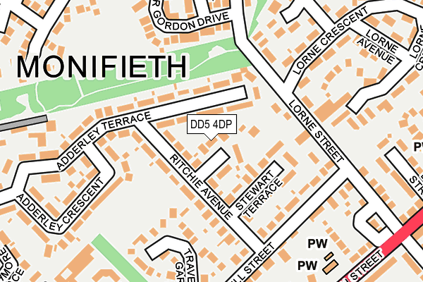 DD5 4DP map - OS OpenMap – Local (Ordnance Survey) DD5 4DP map - OS OpenMap – Local (Ordnance Survey)