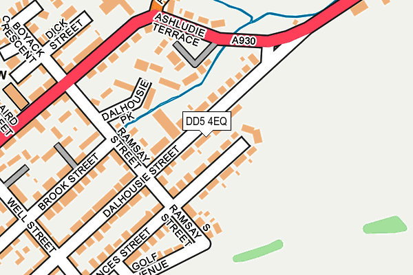 DD5 4EQ map - OS OpenMap – Local (Ordnance Survey) DD5 4EQ map - OS OpenMap – Local (Ordnance Survey)