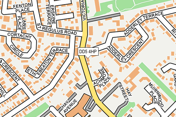 DD5 4HP map - OS OpenMap – Local (Ordnance Survey) DD5 4HP map - OS OpenMap – Local (Ordnance Survey)