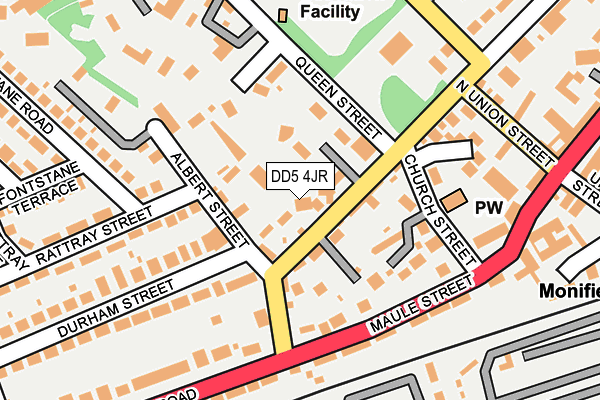 DD5 4JR map - OS OpenMap – Local (Ordnance Survey) DD5 4JR map - OS OpenMap – Local (Ordnance Survey)