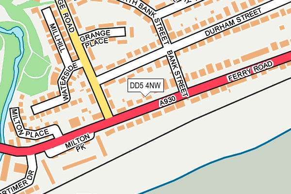 DD5 4NW map - OS OpenMap – Local (Ordnance Survey) DD5 4NW map - OS OpenMap – Local (Ordnance Survey)