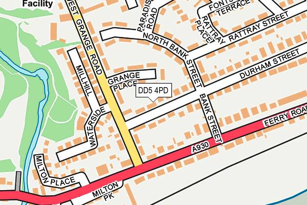 DD5 4PD map - OS OpenMap – Local (Ordnance Survey) DD5 4PD map - OS OpenMap – Local (Ordnance Survey)