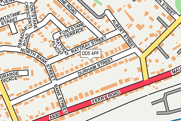 DD5 4PF map - OS OpenMap – Local (Ordnance Survey) DD5 4PF map - OS OpenMap – Local (Ordnance Survey)