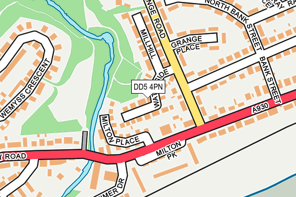 DD5 4PN map - OS OpenMap – Local (Ordnance Survey) DD5 4PN map - OS OpenMap – Local (Ordnance Survey)