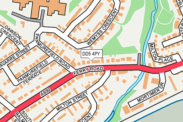 DD5 4PY map - OS OpenMap – Local (Ordnance Survey) DD5 4PY map - OS OpenMap – Local (Ordnance Survey)