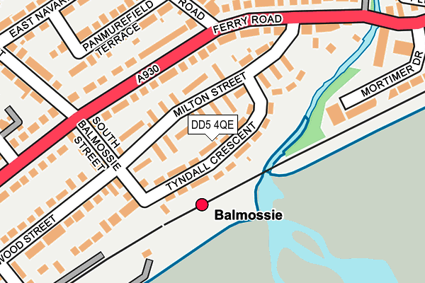 DD5 4QE map - OS OpenMap – Local (Ordnance Survey) DD5 4QE map - OS OpenMap – Local (Ordnance Survey)