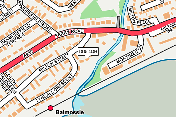 DD5 4QH map - OS OpenMap – Local (Ordnance Survey) DD5 4QH map - OS OpenMap – Local (Ordnance Survey)