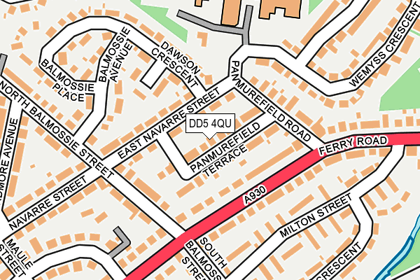 DD5 4QU map - OS OpenMap – Local (Ordnance Survey) DD5 4QU map - OS OpenMap – Local (Ordnance Survey)