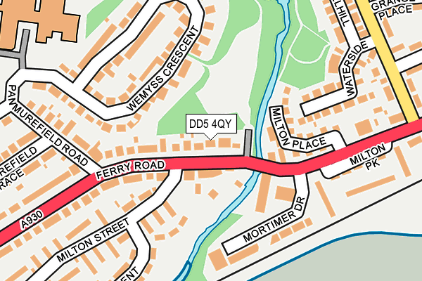 DD5 4QY map - OS OpenMap – Local (Ordnance Survey) DD5 4QY map - OS OpenMap – Local (Ordnance Survey)