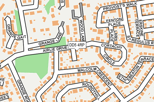 DD5 4RP map - OS OpenMap – Local (Ordnance Survey) DD5 4RP map - OS OpenMap – Local (Ordnance Survey)