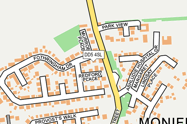 DD5 4SL map - OS OpenMap – Local (Ordnance Survey) DD5 4SL map - OS OpenMap – Local (Ordnance Survey)