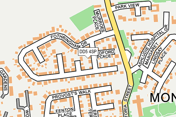 DD5 4SP map - OS OpenMap – Local (Ordnance Survey) DD5 4SP map - OS OpenMap – Local (Ordnance Survey)