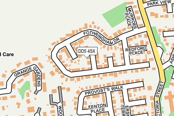 DD5 4SX map - OS OpenMap – Local (Ordnance Survey) DD5 4SX map - OS OpenMap – Local (Ordnance Survey)
