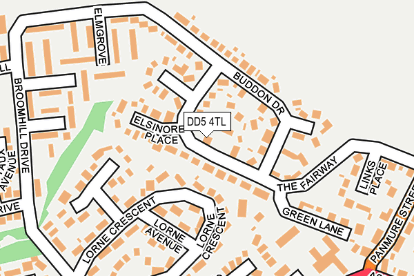 DD5 4TL map - OS OpenMap – Local (Ordnance Survey) DD5 4TL map - OS OpenMap – Local (Ordnance Survey)