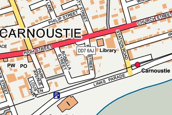 DD7 6AJ map - OS OpenMap – Local (Ordnance Survey) DD7 6AJ map - OS OpenMap – Local (Ordnance Survey)