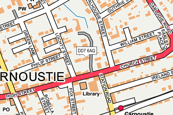 DD7 6AQ map - OS OpenMap – Local (Ordnance Survey) DD7 6AQ map - OS OpenMap – Local (Ordnance Survey)
