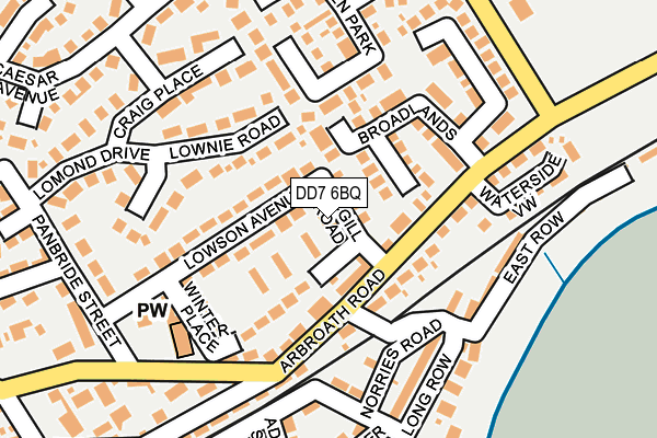 DD7 6BQ map - OS OpenMap – Local (Ordnance Survey) DD7 6BQ map - OS OpenMap – Local (Ordnance Survey)
