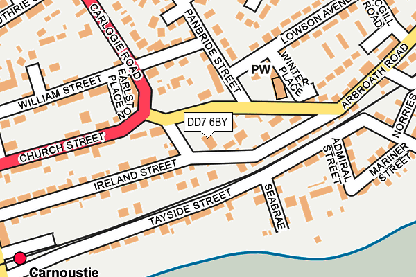 DD7 6BY map - OS OpenMap – Local (Ordnance Survey) DD7 6BY map - OS OpenMap – Local (Ordnance Survey)