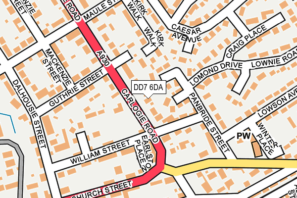 DD7 6DA map - OS OpenMap – Local (Ordnance Survey) DD7 6DA map - OS OpenMap – Local (Ordnance Survey)