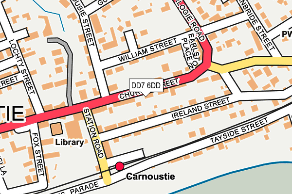 DD7 6DD map - OS OpenMap – Local (Ordnance Survey) DD7 6DD map - OS OpenMap – Local (Ordnance Survey)