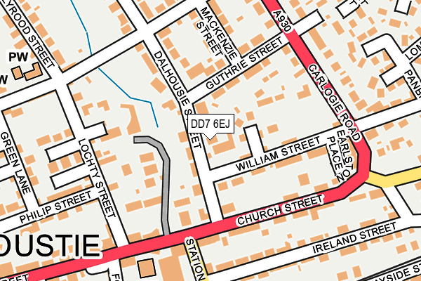 DD7 6EJ map - OS OpenMap – Local (Ordnance Survey) DD7 6EJ map - OS OpenMap – Local (Ordnance Survey)