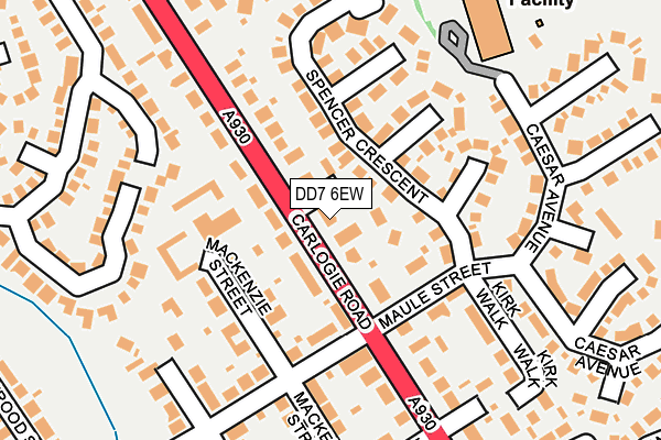 DD7 6EW map - OS OpenMap – Local (Ordnance Survey) DD7 6EW map - OS OpenMap – Local (Ordnance Survey)