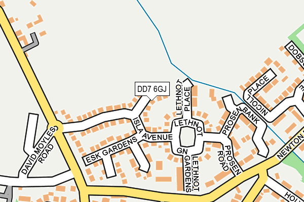 DD7 6GJ map - OS OpenMap – Local (Ordnance Survey) DD7 6GJ map - OS OpenMap – Local (Ordnance Survey)