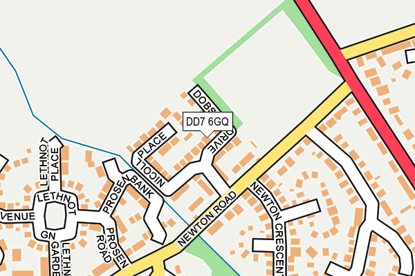 DD7 6GQ map - OS OpenMap – Local (Ordnance Survey) DD7 6GQ map - OS OpenMap – Local (Ordnance Survey)