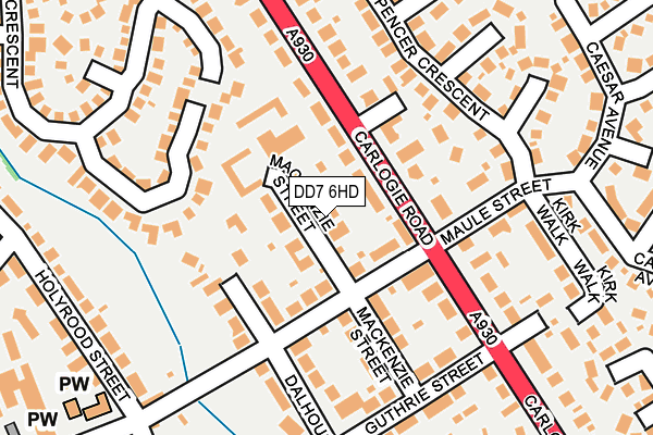DD7 6HD map - OS OpenMap – Local (Ordnance Survey) DD7 6HD map - OS OpenMap – Local (Ordnance Survey)